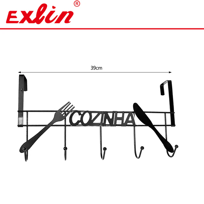 Perchero Colgante para Puerta de Cocina 