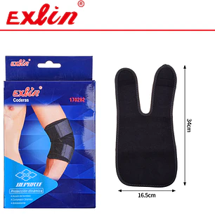 Codera Deportiva Elástica con Doble Ajuste de Velcro