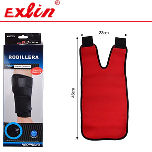 Rodillera Deportiva de Neopreno con Soporte Metálico 