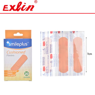Parches Curitas Acolchados e Hipoalergénicos Smileplus