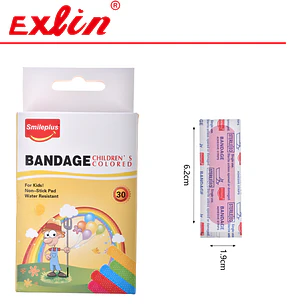 Parches Curitas Infantiles de Colores Smileplus
