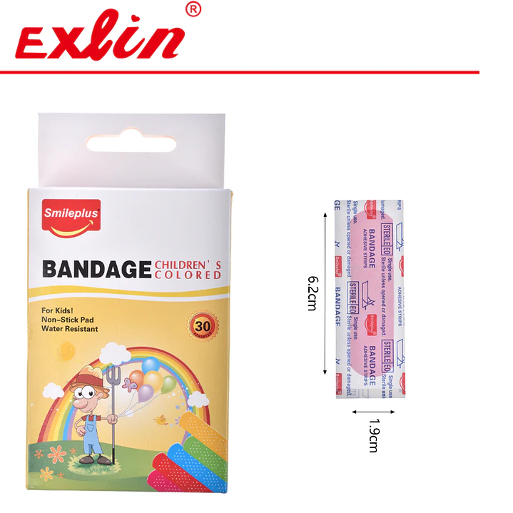 Parches Curitas Infantiles de Colores Smileplus 1