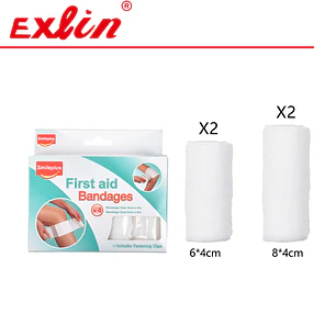 Set de Vendas Elásticas de Gasa Quirúrgica Smileplus