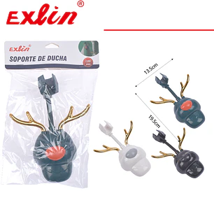 Soporte Adhesivo para Secador de Pelo y Organizador de Cable 