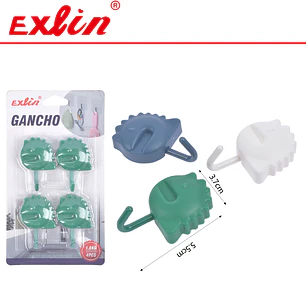 Ganchos Adhesivos Infantiles Multiuso Diseño Dinosaurio