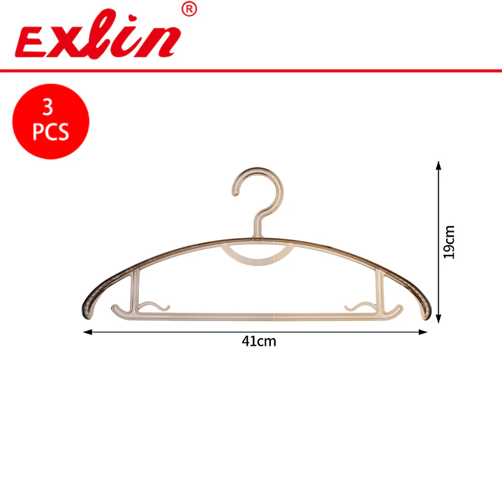 Percheros para Ropa Transparentes Acrílicos Exlin 1