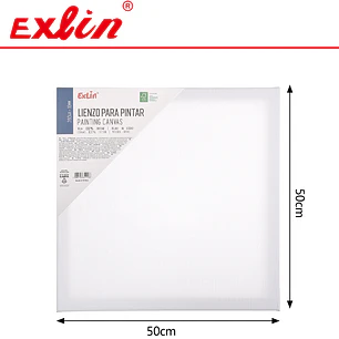Lienzo para Pintar de Algodón 100% con Bastidor de Madera