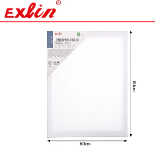 Lienzo para Pintar de Algodón 100% con Bastidor de Madera