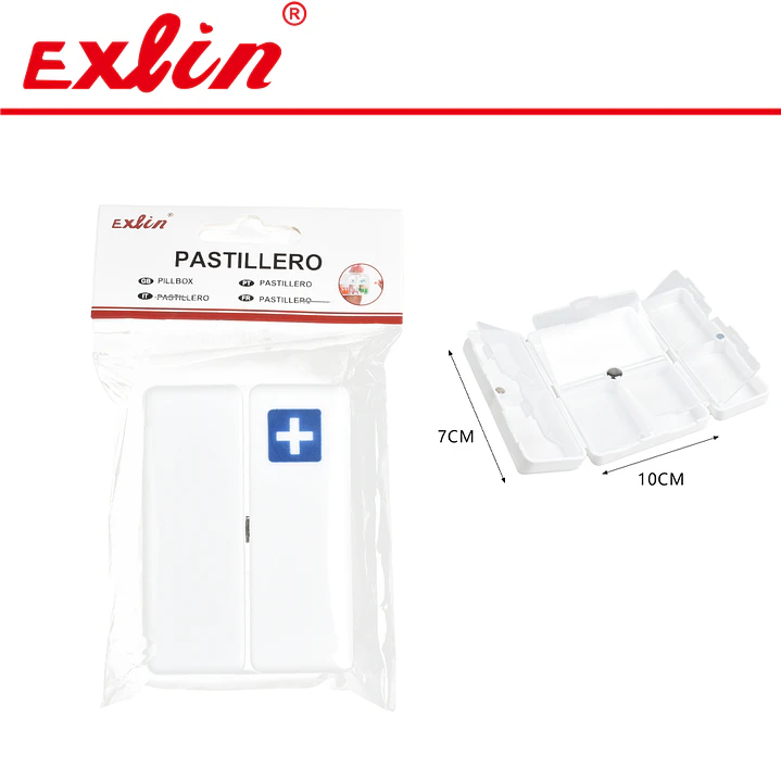 Pastillero Organizador Plegable Multicompartimento 1