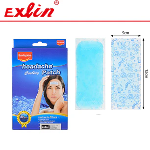 Parches de Gel Refrescante para Dolor de Cabeza y Fiebre Smileplus