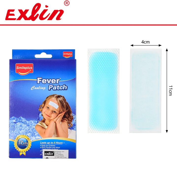 Parches de Gel Refrescante para Fiebre Infantil Smileplus  1