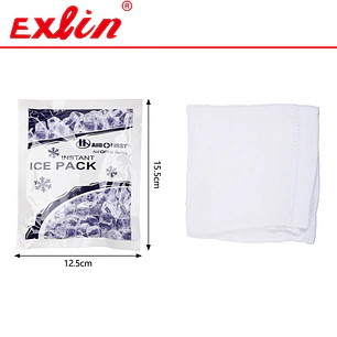 Bolsa de Frío e Hielo Instantáneo con Funda Soft Aid First