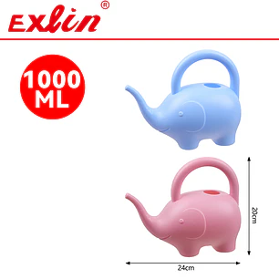 Regadera Infantil con Forma de Elefante Exlin 1000 ml 