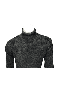 beatle sweater hombre gris oscuro,  modelo 2 