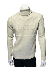 beatle sweater hombre , color crema, modelo 2 