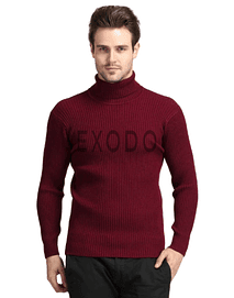 beatle sweater hombre burdeo