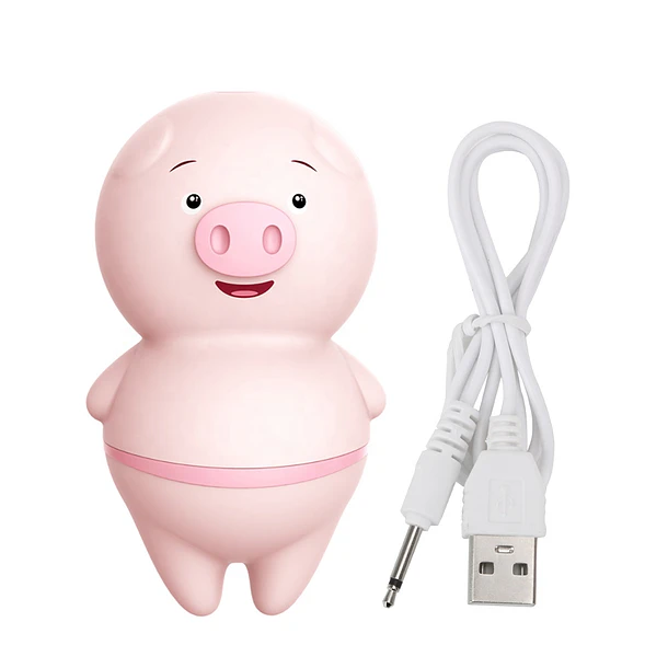 VIBRADOR PIG ROSA 3