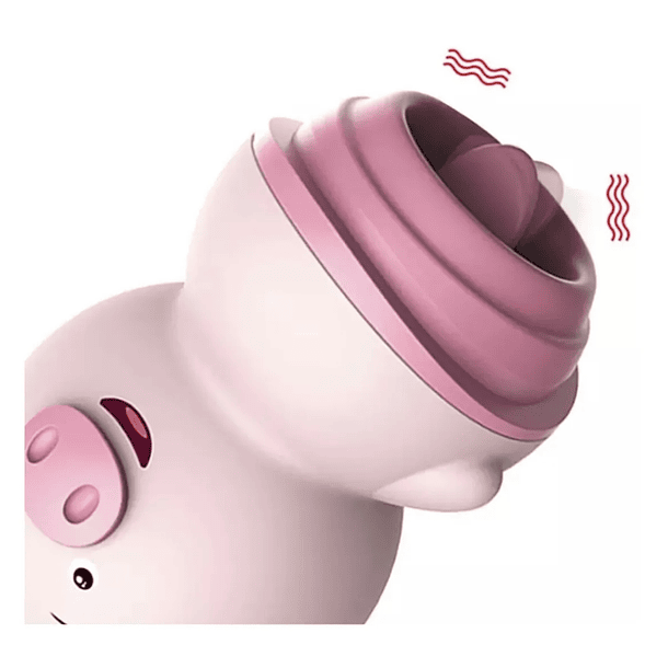 VIBRADOR PIG ROSA 3