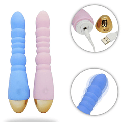 VIBRADOR ANAL SHAPED RECARGABLE