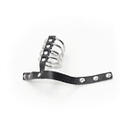 FUNDA PENE CON ANILLOS DE METAL 2