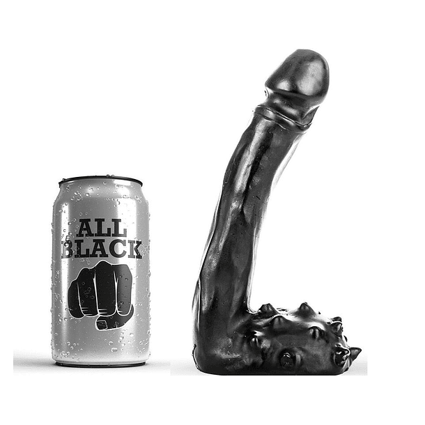 DILDO ALL BLACK 1424 1