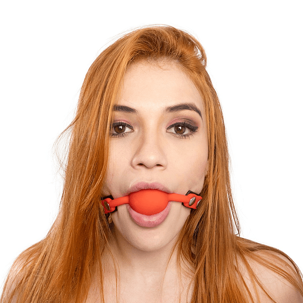 BALL GAG EN GOMA 1