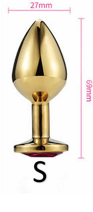 heart shaped anal plug Golden Diamond Anal Plug – Luvxic