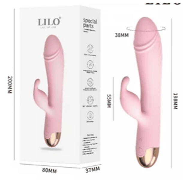 VIBRADOR ROTADOR HANK 3