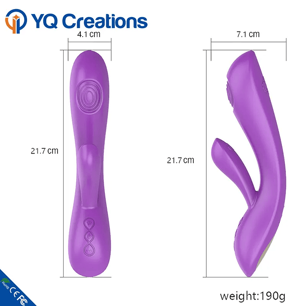 VIBRADOR PULSACIONES PUNTO G 5