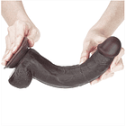 DILDO REALISTA PIEL DESLIZANTE CHOCOLATE 2