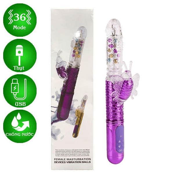 VIBRADOR CLITORIS MARIPOSA 3