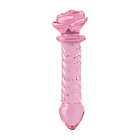 DILDO DE VIDRIO ROSA 2