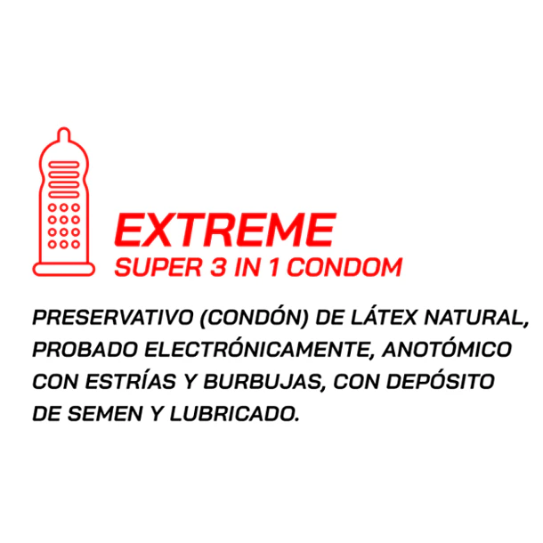 CONDONES SENS X3 EXTREME 2