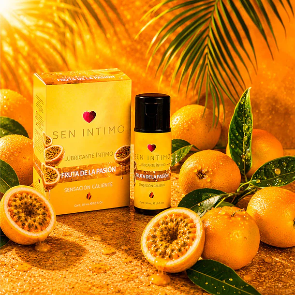 LUBRICANTE CALIENTE FRUTA DE LA PASION SEN 1