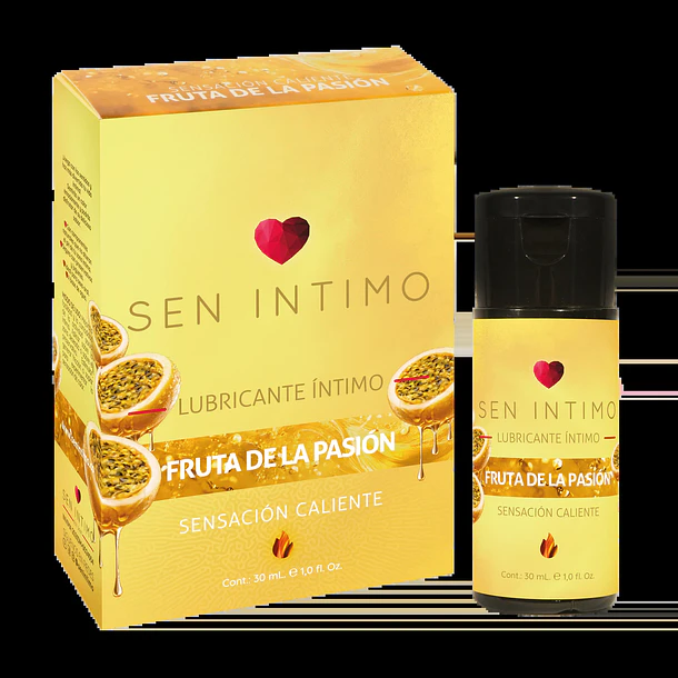 LUBRICANTE CALIENTE FRUTA DE LA PASION SEN 3