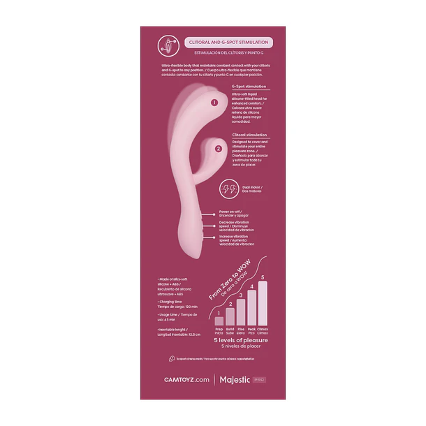 VIBRADOR CON APP FLEXY 5