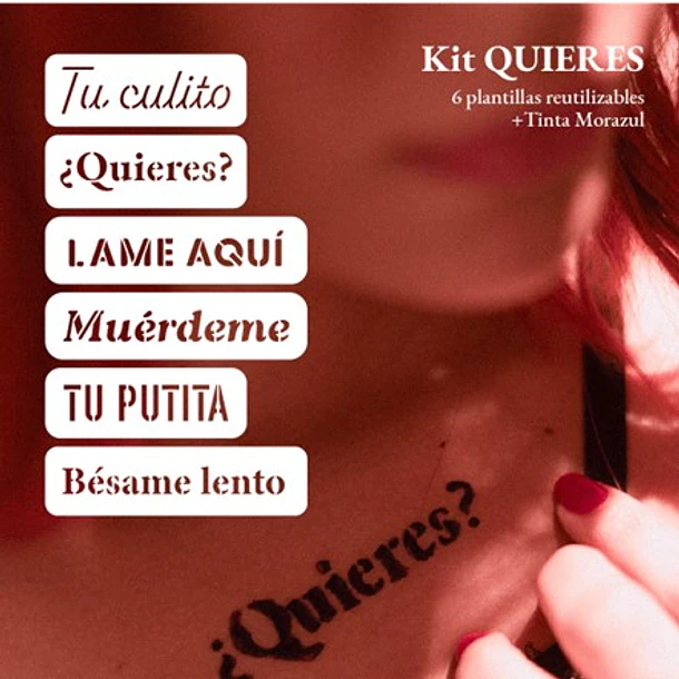 TATUAJES COMESTIBLES KIT QUIERES? 1