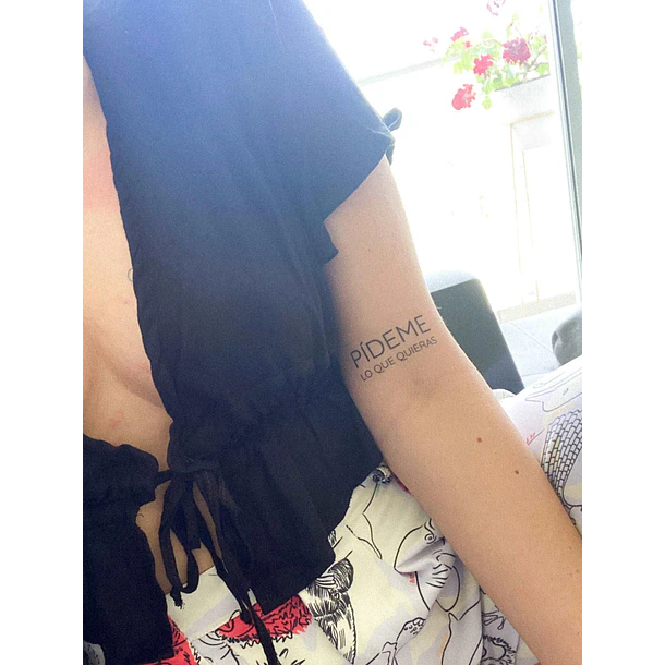 TATUAJES TEMPORALES PACK PIDEME LO QUE QUIERAS 4