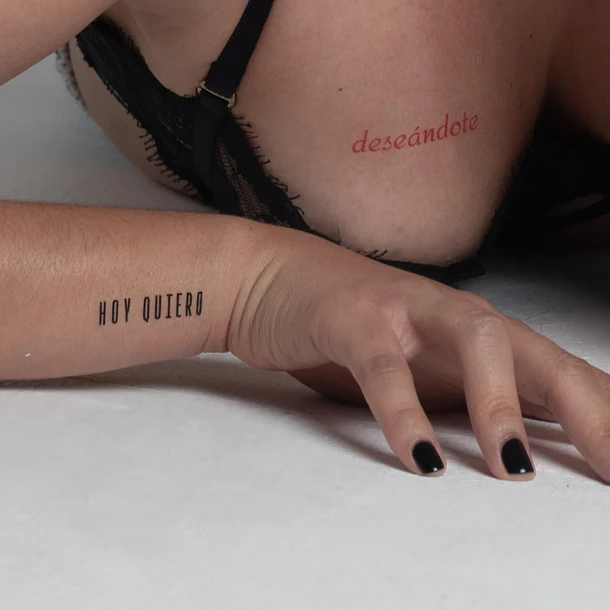 TATUAJES TEMPORALES PACK PIDEME LO QUE QUIERAS 6