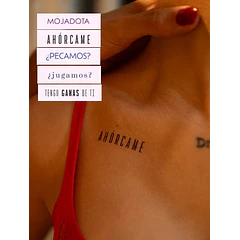 TATUAJES TEMPORALES PACK ¿JUGAMOS?