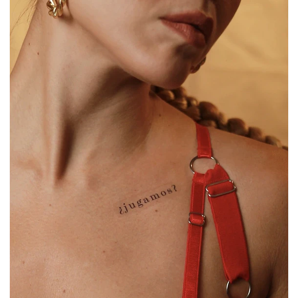 TATUAJES TEMPORALES PACK ¿JUGAMOS? 2