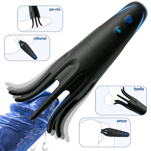 VIBRADOR MASTURBADOR OCTOPUS 2