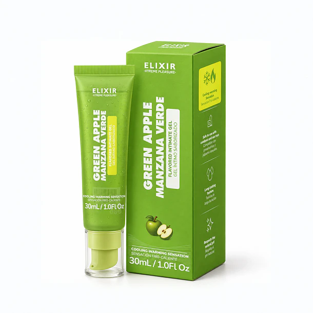 LUBRICANTE MANZANA VERDE FRIO CALOR 30ML