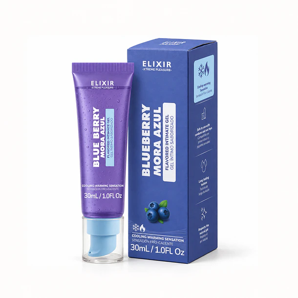 LUBRICANTE MORA AZUL FRIO CALOR 30ML