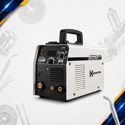 Soldadora Multiproceso Compac Mig 120F