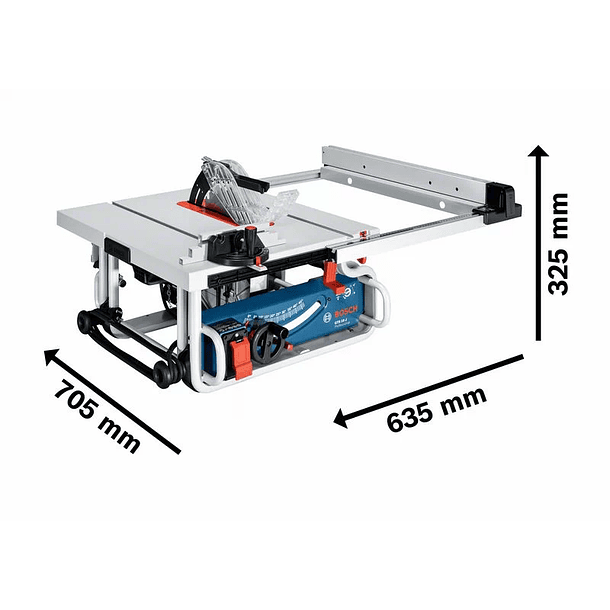 Serra circular de mesa GTS 10 J BOSCH 3