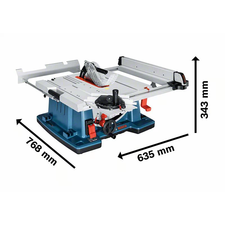 Serra circular de mesa GTS 10 XC BOSCH 2