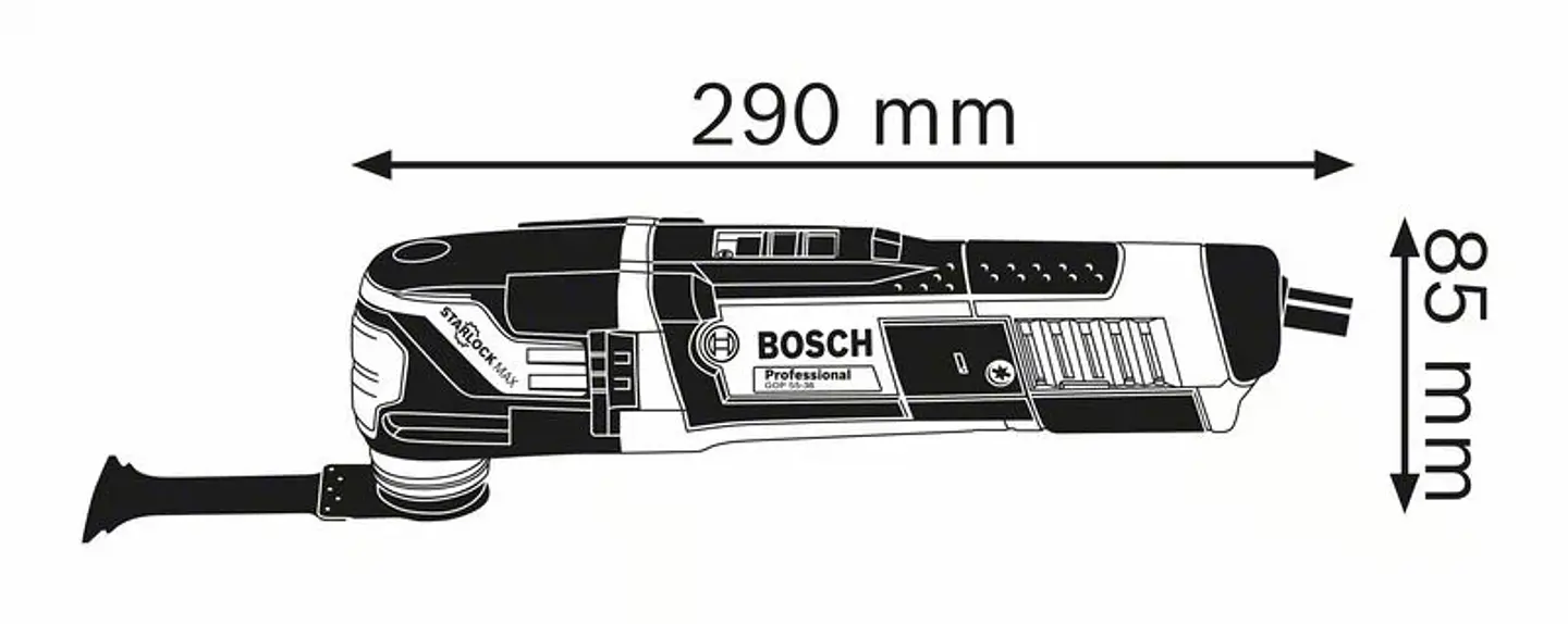 Multiferramenta GOP 55-36 BOSCH 3