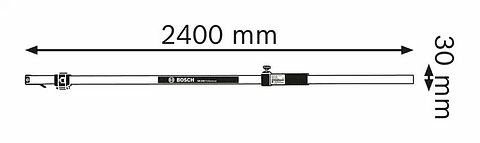 Régua de medição GR 240 BOSCH