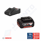 Conjunto 1 bateria 18V 4.0 Ah e carregador BOSCH 2